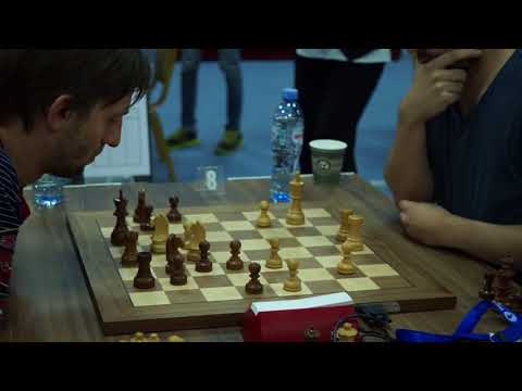 Maxime Vachier-Lagrave beats Alexander Grischuk in their first 10'+10" game. Final moments.