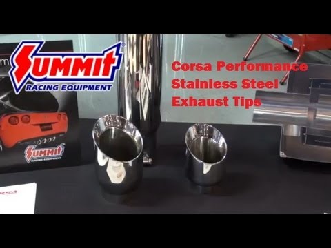 Corsa Stainless Steel Exhaust Tips