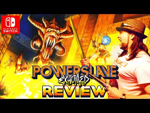 POWERSLAVE EXHUMED Review (Switch) 💀 When DOOM meets Metroidvania!
