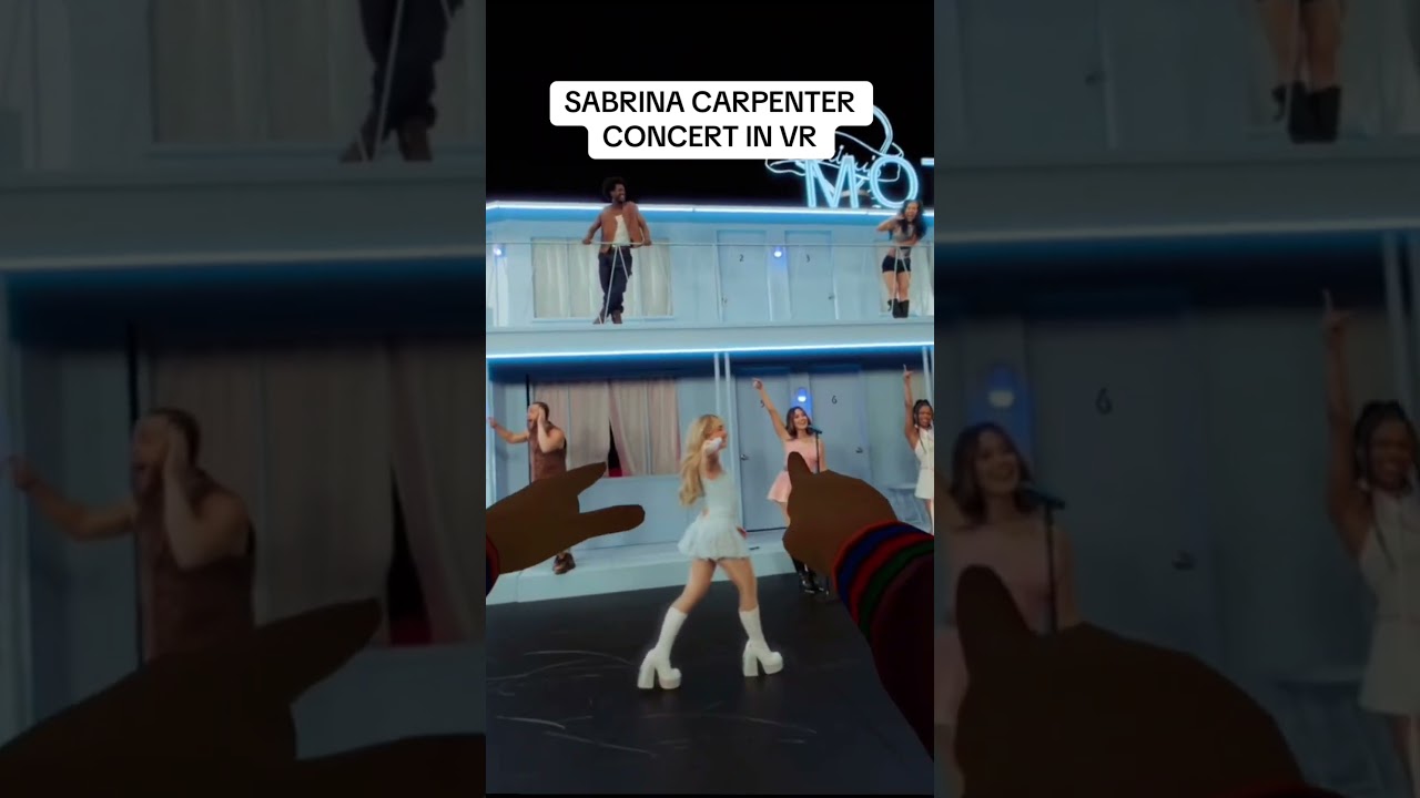 What meta concert should I check out next?? #vrconcert #vr #sabrinacarpenter - YouTube