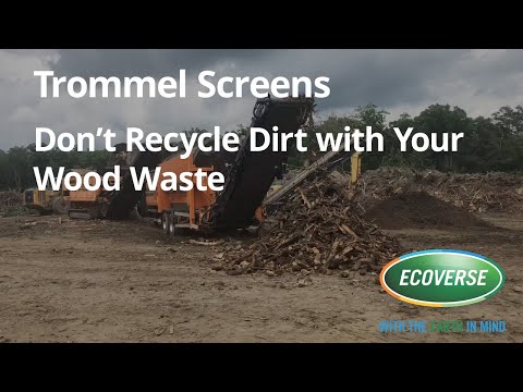 SM 720 PLUS Processing Dirty Wood and Stumps