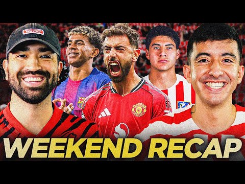 Man United Wins 3-In-A-Row, Obed Vargas + Lookman to Atleti, Barca Cooks Elche & Chivas Undefeated!