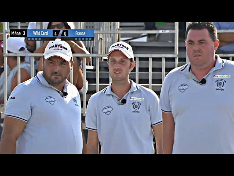 dans un match très disputé, l'équipe de France vient à bout du wild card et remporte la finale !!!