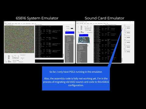 Emulator^2 -- Sound Card Emulator (65816 core)