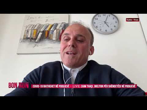 KORONAVIRUSI RIKTHEHET NË PODUJEVË - LIVE ZAIM THAÇI, DREJTOR PËR SHËNDETËSI NË PODUJEVË