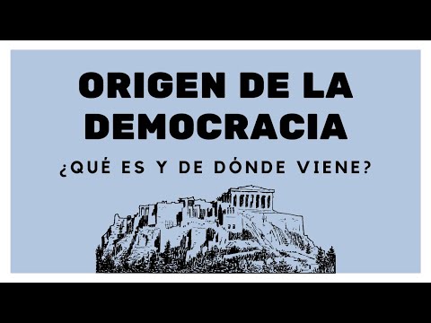 Origen de la Democracia: ¿Qué es y de dónde viene?