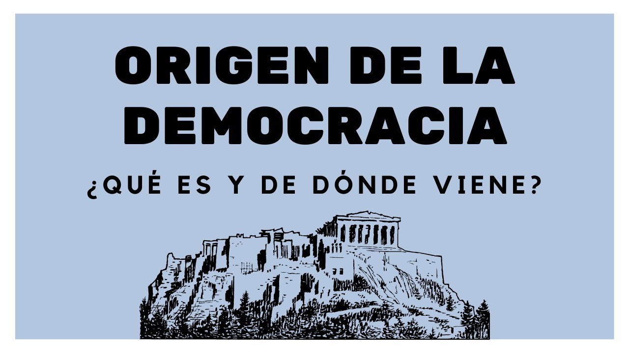 Origen de la Democracia: ¿Qué es y de dónde viene?