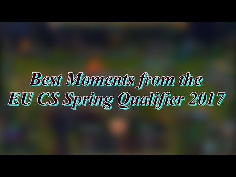 Top 10 Best Moments from the EUCS Spring Qualifier 2017 | League of Legends