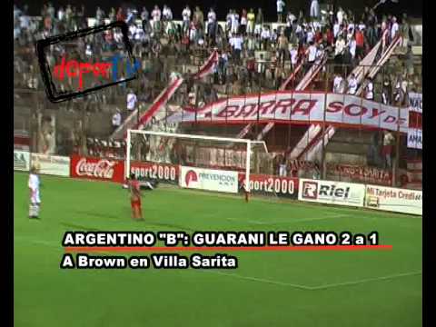 Brown  1 - Guarani 2.flv