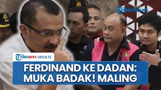 Ferdinand PDIP Beri Kritik Keras seusai Dadan Hindayana Ditangkap: Muka Badak, Otaknya Maling Terus
