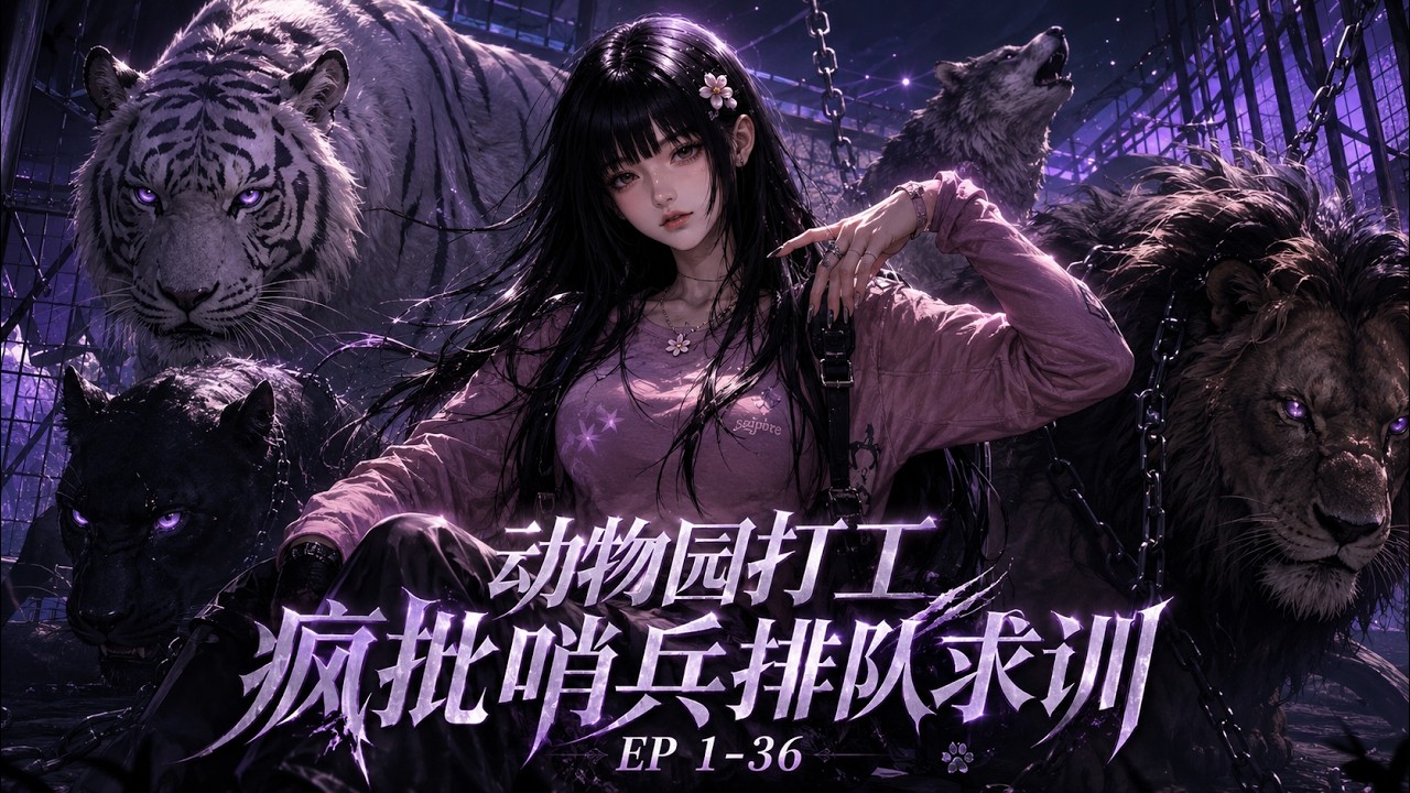 《动物园打工疯批哨兵排队求训》EP1-36|意外在动物园打工，疯批哨兵竟然排队求她训练，离谱又刺激的哨向故事