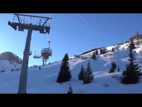 Risalita integrale seggiovia Leitner "Fodom" - Arabba (BL) / Sessellift / telesiyej / Stollift / 缆车