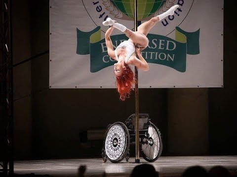 Writer, paraglider, pole dancer on a wheelchair, and international sex icon - Kinder World