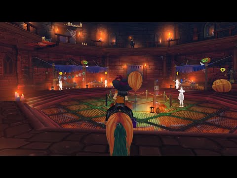 4K TOUR of GALLOPERS KEEP HALLOWEEN 2022 Star Stable - YouTube