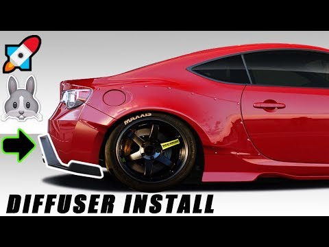 FRS/BRZ: ROCKET BUNNY DIFFUSER GT500