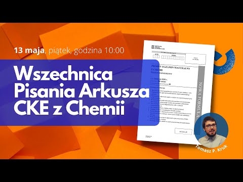 WSZECHNICA pisania matury z chemii *rozdziały* chemia matura | nastawienie