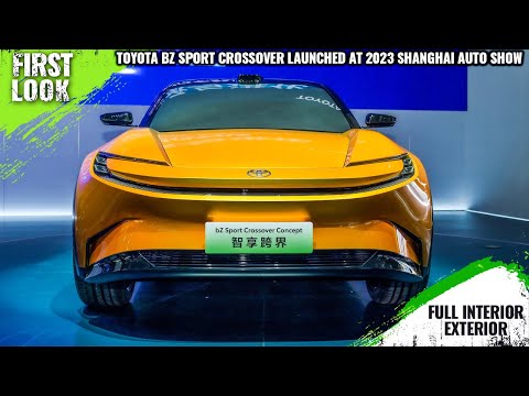 Thumbnail for Toyota bZ Sport Crossover Concept Launched At 2023 Shanghai Auto Show - Full Interior Exterior by Toyota bZ Sport Crossover