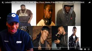 Lethal Bizzle - Pow 2011 (Feat JME, Wiley, 2Face, Ghetto, P Money, Chipmunk &amp; Kano) | REACTION