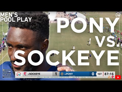 Seattle Sockeye vs. New York PoNY | Men's Pool Play | 2024 Club National Championships