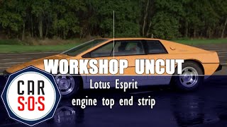 Lotus Esprit Top End Strip | Workshop Uncut | Car S.O.S.