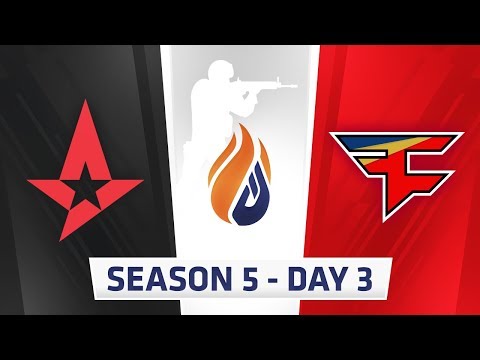 ECS Season 5 Day 3 - Astralis vs Faze - Inferno