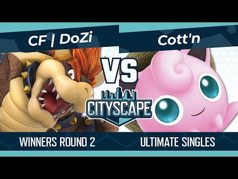 Cityscape 130: CF | DoZi (Bowser) vs Cott'n (Jigglypuff) Winners Round 2