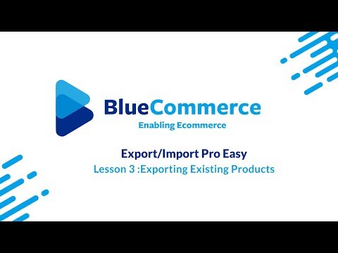 Opencart Import/Export Pro Easy - Lesson 3 : Exporting Product Sheet
