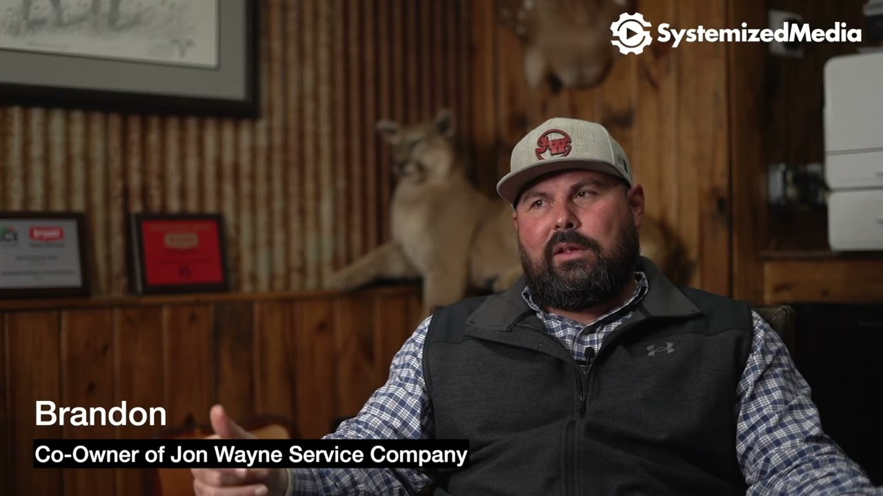 Jon Wayne Service Company testimonial for Systemized Media