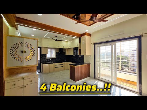 East Facing Fully Furnished 3 Bhk Flat For Sale || Near Hitech City || Hyderabad