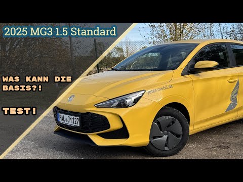 How good is the MG3's base model? 2025 MG3 1.5 Standard Test! POV