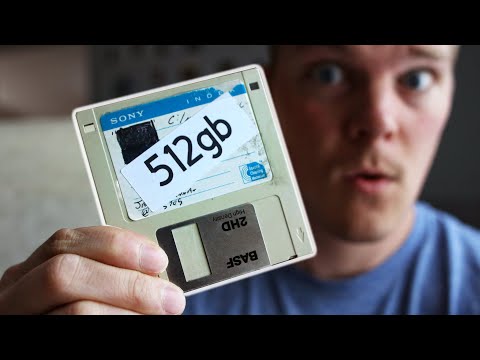 World's Largest Floppy Disk!