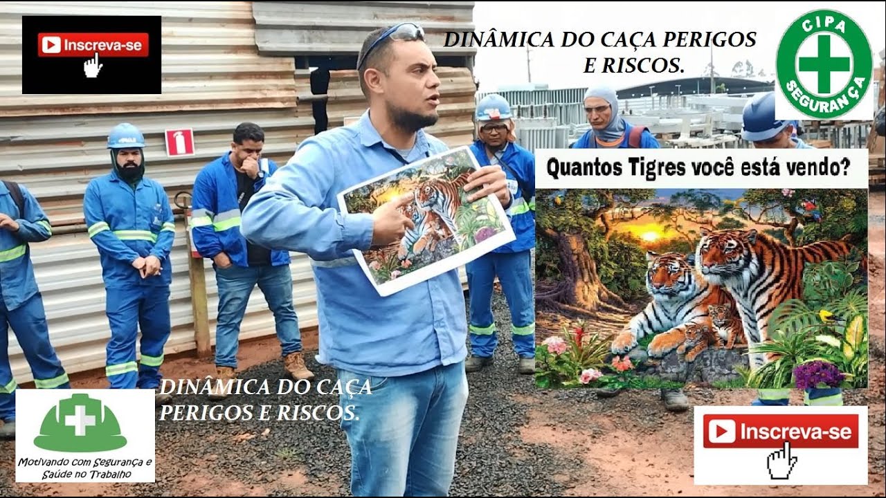 DDS/Palestra sobre; Como utilizar a dinâmica do caça riscos e perigos para prevenção (Rômulo Veras)