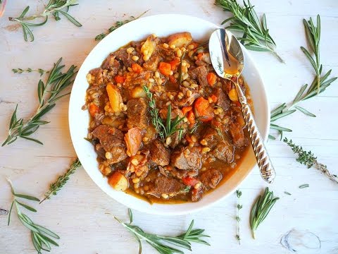 Soup Recipe: Hearty Beef and Barley Stew by Everyday...