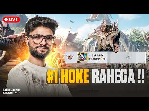 #1 HOKE RAHEGA | CONQUEROR OR WHAT | BGMI LIVE