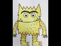 How to Draw Your Own Color Monster