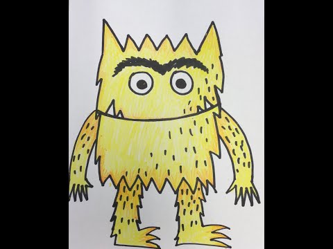 How to Draw Your Own Color Monster