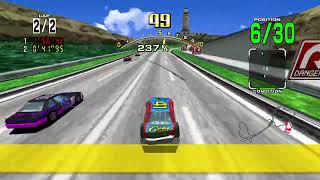 デイトナUSA(PS3)　上級をプレイ