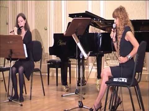 Never ending..., by Mihaela Vosganian, with Ana Chifu, flute and Mihaela Vosganian, voice