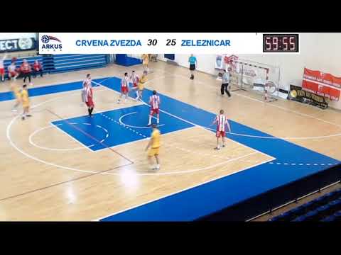 ARKUS liga 8. kolo / MRK Crvena Zvezda - RK Železničar 1949