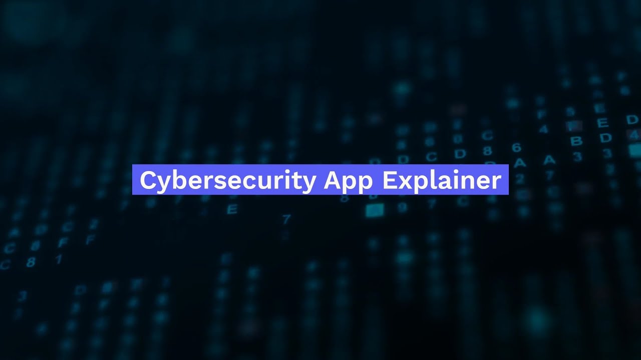 Cybersecurity App Explainer Video Template (Editable)