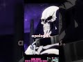 Overlord has removed the mana concealment ring  🌀 #anime #animemoments