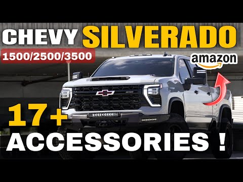 Best Accessories for Chevrolet Silverado 1500/2500/3500 On Amazon– Interior & Exterior (2014–2025)