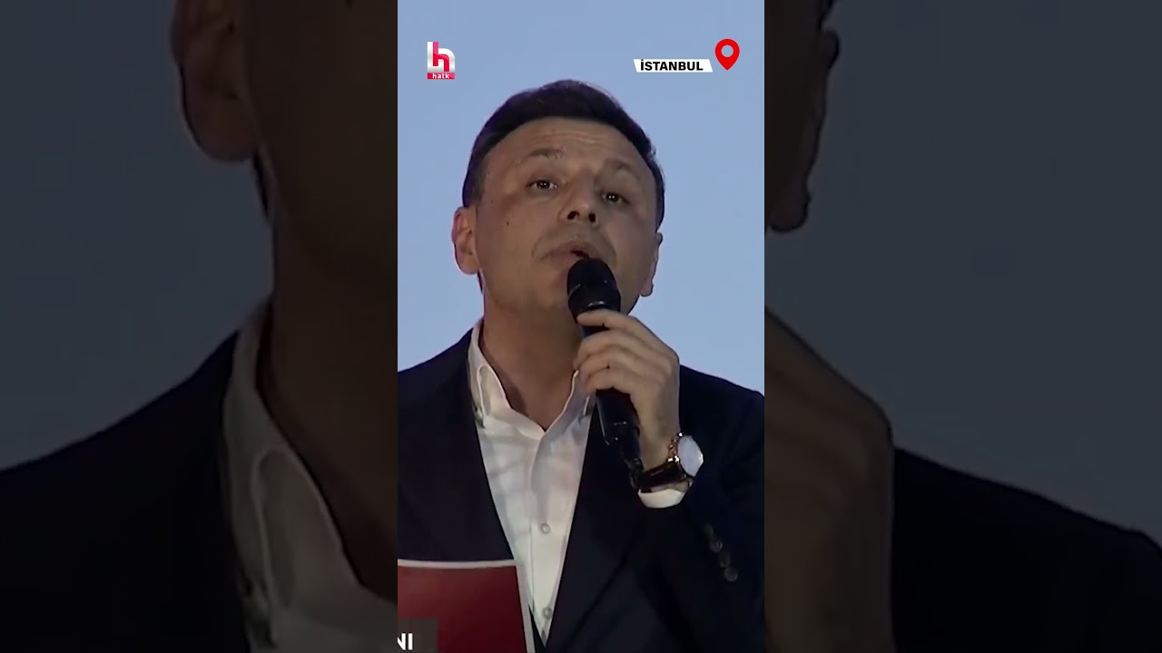 Ataşehir’de İmamoğlu’nun mektubu okundu!  “Haklı bir davaya kendini adamış 10 milyonlarız” #shorts