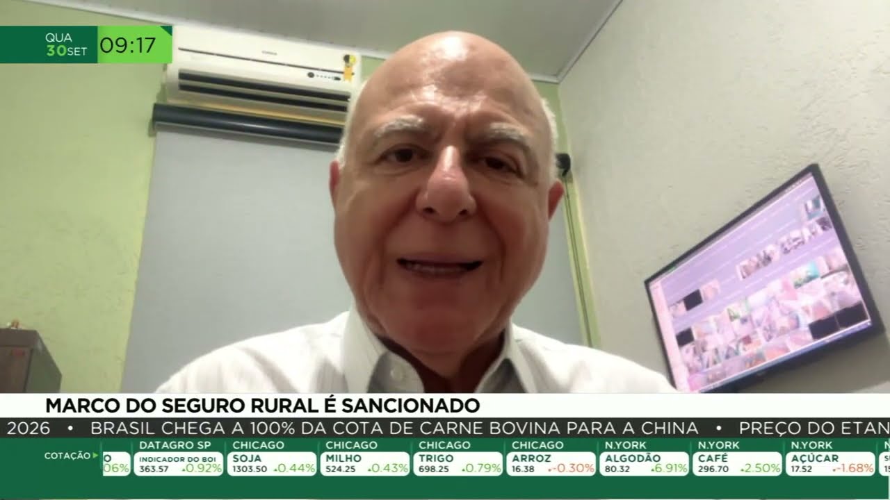 Novo projeto moderniza seguro rural e fortalece proteção ao produtor