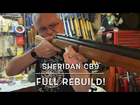 Sheridan CB9 .20 caliber rifle full rebuild. What a beauty!