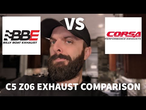 Billy Boat PRT vs CORSA Extreme. C5 Z06 Same car, same day comparison.