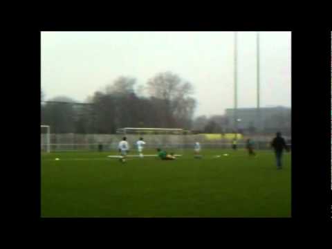 Kay Hilverink, 10 jaar, wedstrijd Zuid Oost United - Almere City FC E-Top