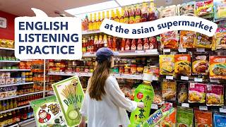 Shopping at an Asian Supermarket in Australia | English Listening Practice