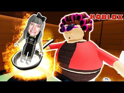 Roblox: BÖSER OMA ENTKOMMEN - Will sie Nina braten? Escape Crazy Grandmother Obby