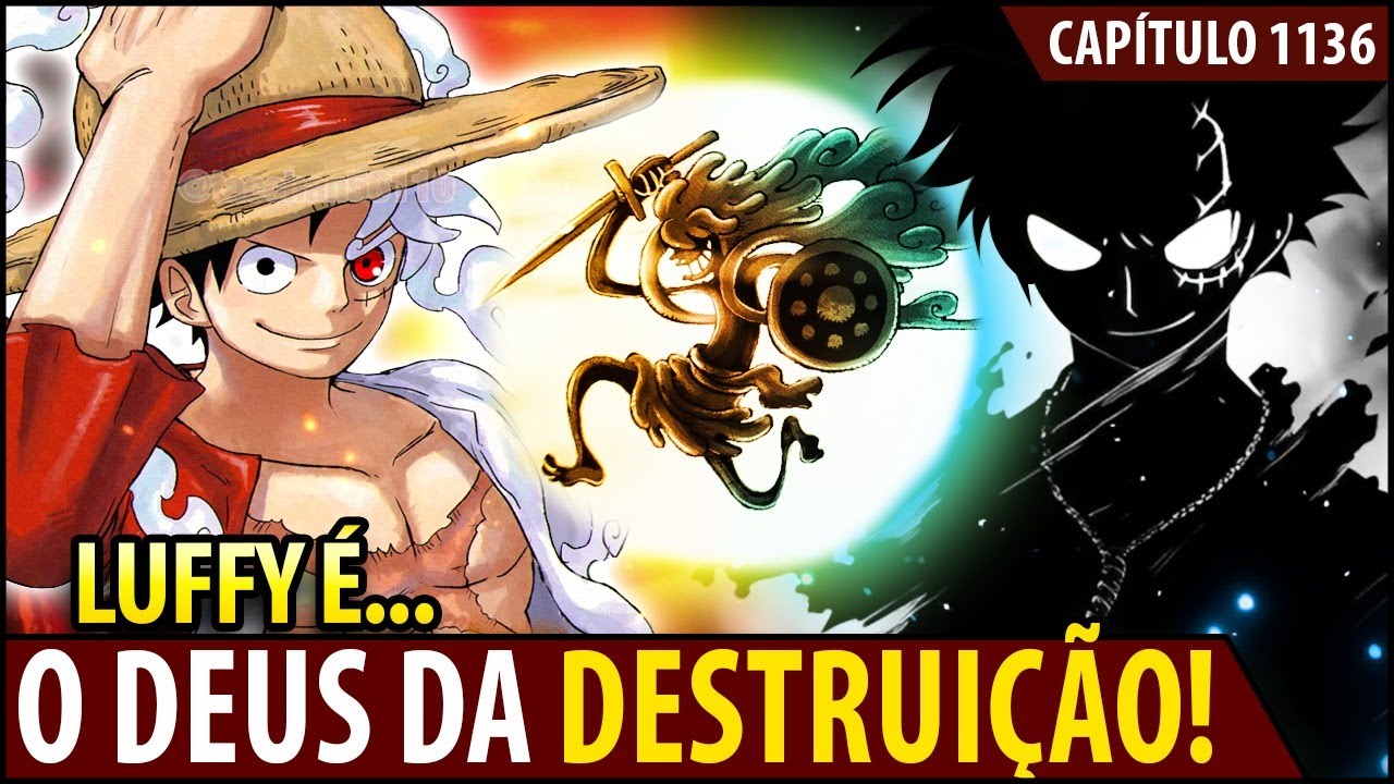 O MELHOR CAPÍTULO DO ANO! LUFFY DEUS DA DESTRUIÇÃO, LOKI É VÍTIMA E A RAÇA DE NIKA! - ONE PIECE 1136
